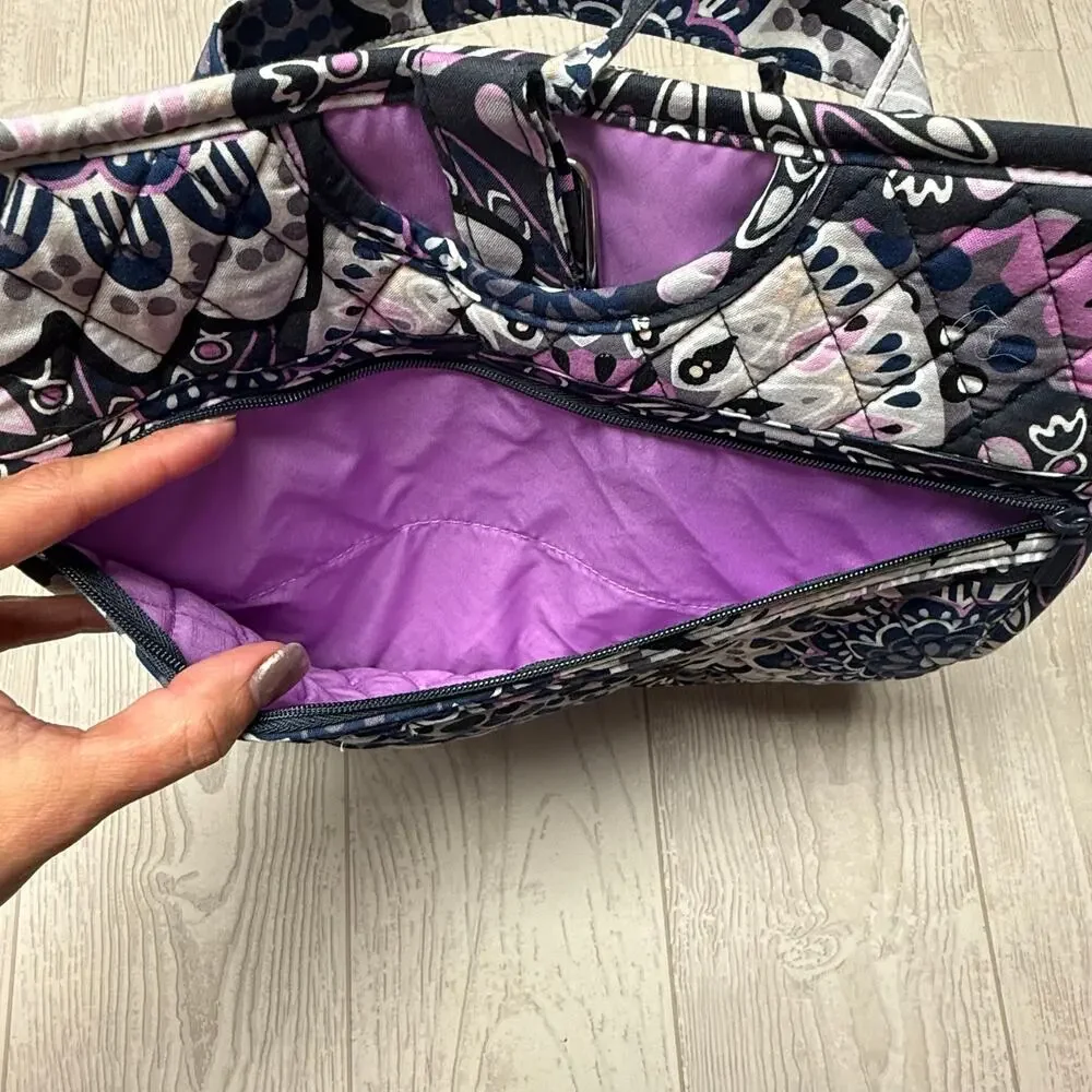 Vera Bradley Mimosa Medallion Hanging Travel Organizer Cosmetic Toiletry Bag